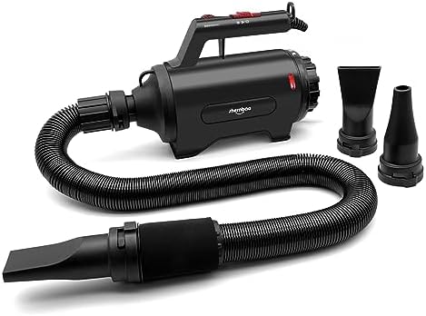 Dog Dryer High Velocity Pet Dog Grooming Force Hair Dryer/Blower | High velocity force blower dryer for professional dog pet grooming,black sherbao SMD-06P