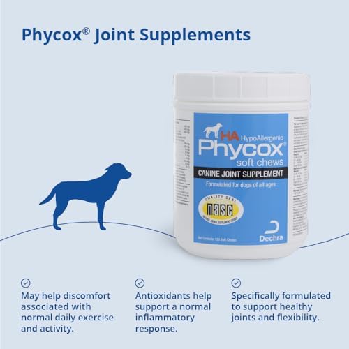 HA Hypoallergenic Dog Joint Supplement Soft Chews, 120 Ct
