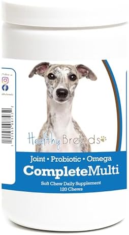 Healthy Breeds Whippet All In One Multivitamin Soft Chew 120 Count