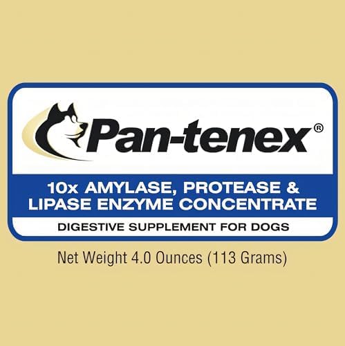 | 10x Digestive Enzymes for Dogs - 4 Ounces (113 Grams)