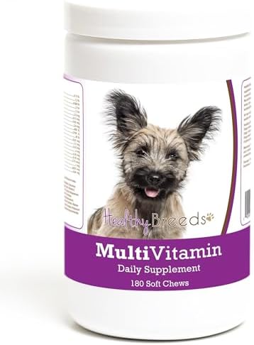 Healthy Breeds Skye Terrier Multivitamin Soft Chew for Dogs 180 Count (11128-skye-001)