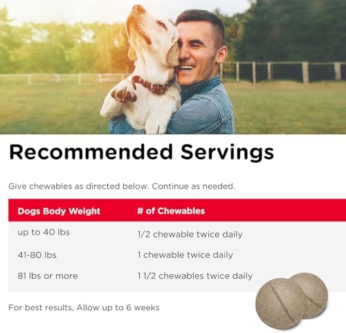 Nutri-Vet Hip & Joint Supplement for Dogs, Glucosamine Chondroitin, 150 Ct