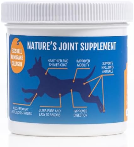 Eggshell Membrane Collagen Powder for Dogs - Hip, Joint, Skin