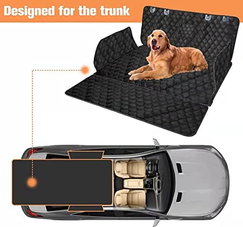 PETICON SUV Cargo Liner - Trunk Cover with Bumper Flap Protector