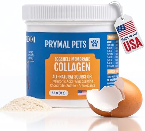 Eggshell Membrane Collagen Powder for Dogs - Hip, Joint, Skin