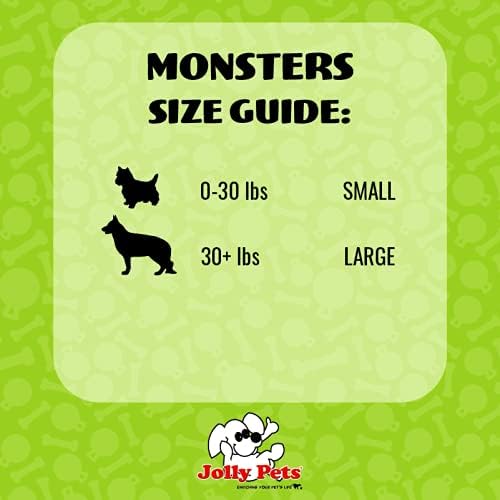Jolly Pets Monster Ball - Blue - 3.5" (MB35) (Pack of 2)
