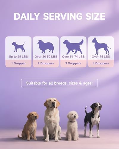 Collagen for Dog Liquid - Support Hip Joint Mobility, Skin Coat, Bone 60ML
