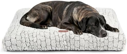 Dog Bed Crate Pad for Small Dogs 42"x28" Coffee