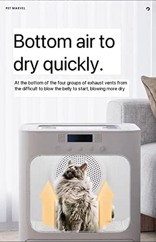 Pet Drying Box Automatic Washing Cat Dog Bath Home Hair Dryer Blower