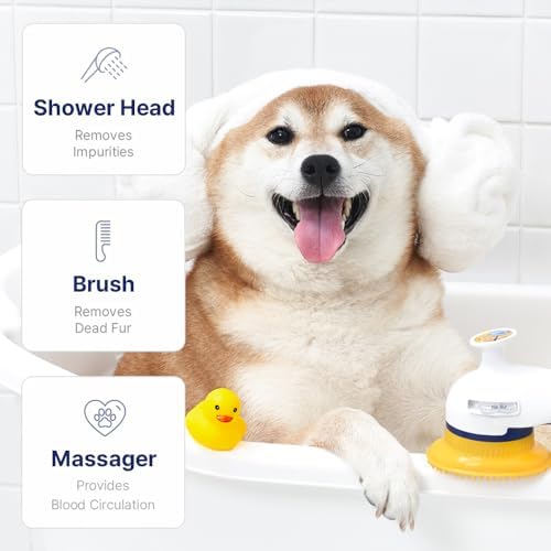 [Pethroom] Shower Set Bundle - Premium Oatmeal Shampoo & Relaxing Shower Attachment