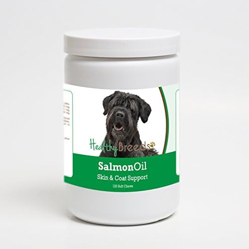 Healthy Breeds Black Russian Terrier Salmon Oil Soft Chews 120 Count