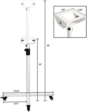 Flying Pig High Velocity Dog Pet Stand Grooming Dryer w/Variable Air Speed & Heat (Green)