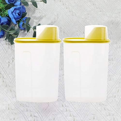 POPETPOP Food Storage Containers for Pantry Sealed Jar Lid Dried Fruit Jar Coffee Bar Sugar Container