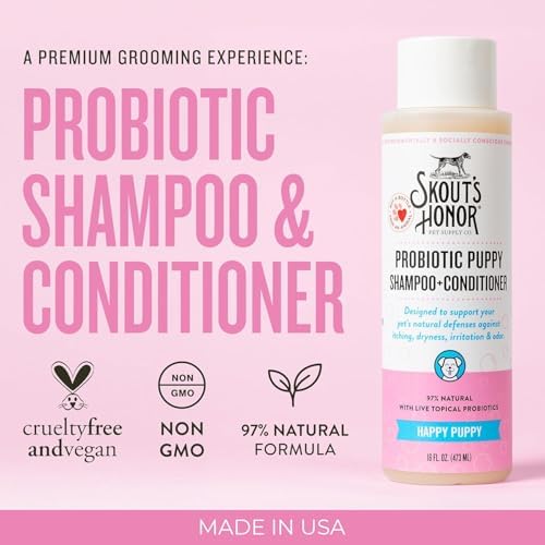 SKOUT'S HONOR Probiotic Grooming Essentials Bundle - Happy Puppy
