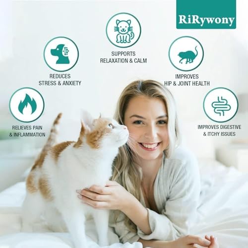 2 Pack Неmр Oil for Dogs & Cats- Helps Pets with Аnxiety, Pаin, Strеss, Аrthritis, Sеizures Rеlief - Organic Pet Неmр Oil Drops Treats - Skin Нiр Jоint Hеalth