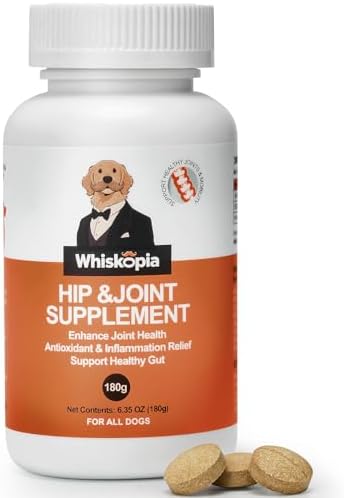 Hip & Joint Chews for Dogs, Mobility & Flexibility Support, 120 Ct