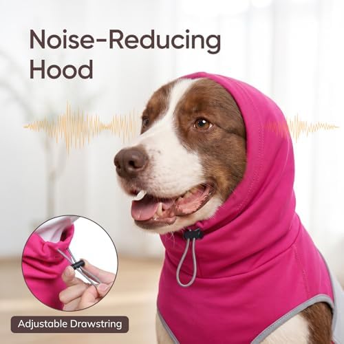 Dog Thunder Vest, XL, XL, Pink