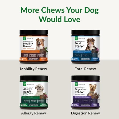 Ultimate Pet Nutrition Total Renew Multivitamin Soft Chew for Dogs, 60ct