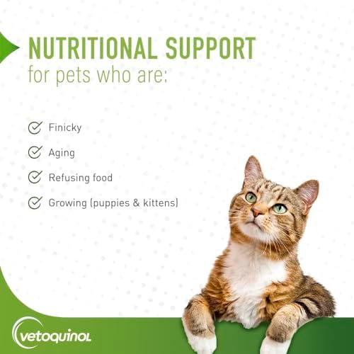 Vetoquinol Nutri-Cal - High-Calorie Nutritional Gel - Supports Daily Nutrition for Picky Eaters - Essential Nutrients & Vitamins for Cats & Dogs - Easy Feeding Oral Gel - 4.25 oz (Pack of 2)