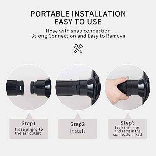 2400W Dog Hair Dryer Blaster Pet Grooming Hair Dryer High Velocity Motorbike Dryer with Adjustable Temperature for Dogs & Cats,with 2.3M Flexible Hose and 3 Nozzles,A Comb and A Glove