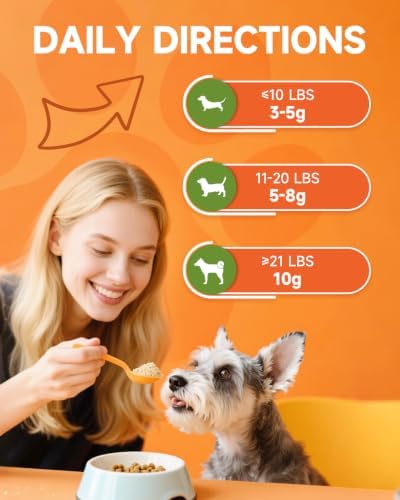 Pumpkin Powder for Dogs, Daily Support Dog Digestion Health, Chicken Flavor