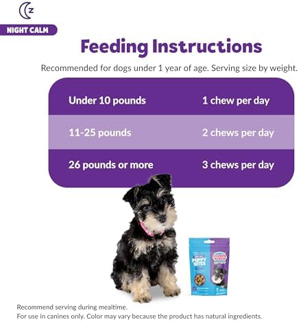 Snuggle Puppy Night Calm Puppy Bites, Melatonin, 60 Soft Chews