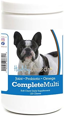 Healthy Breeds French Bulldog All in One Multivitamin Soft Chew 120 Count