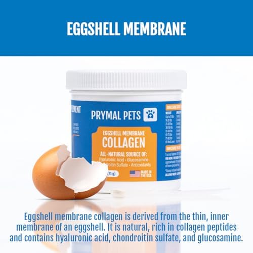 Eggshell Membrane Collagen Powder for Dogs - Hip, Joint, Skin