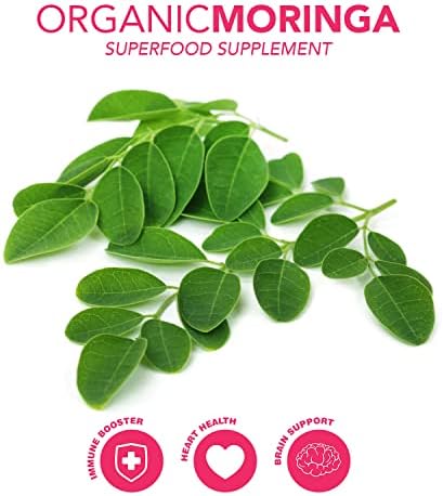 6 in 1 Superfood Dog Supplement with Organic Moringa | Treats for Immune System and Overall Health | Pets All Natural Multivitamins - 90 Chews