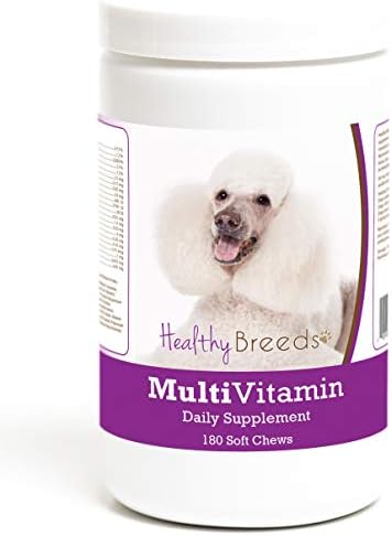 Healthy Breeds Poodle Multivitamin Soft Chew for Dogs 180 Count