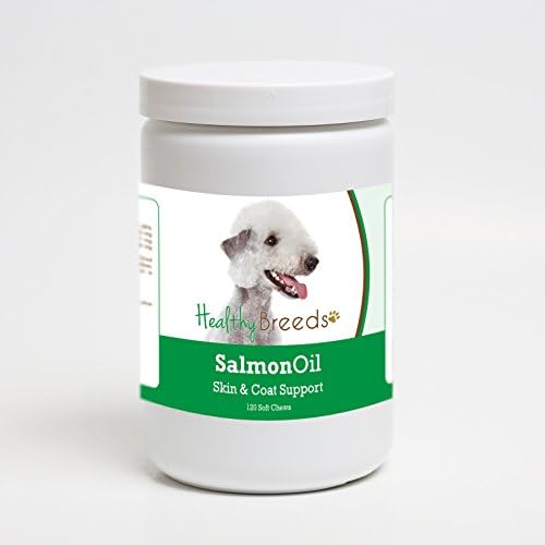 Healthy Breeds Bedlington Terrier Salmon Oil Soft Chews 120 Count