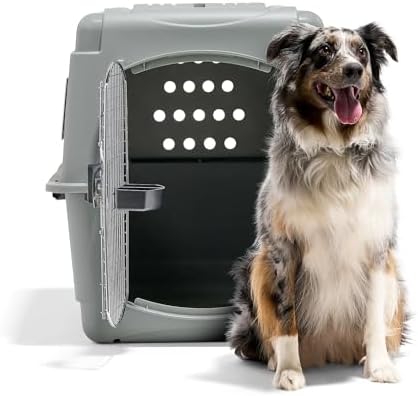Petmate Sky Kennel, for Air Travel, 36in Dog Crate for Pets 50 to 70lbs