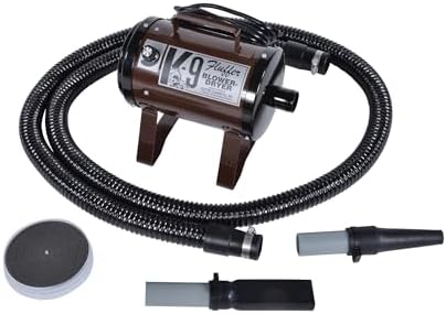 Electric Cleaner Company K9 Fluffer Dog Dryer – Powerful, Portable Grooming Blower for Dogs and Pets, Brown