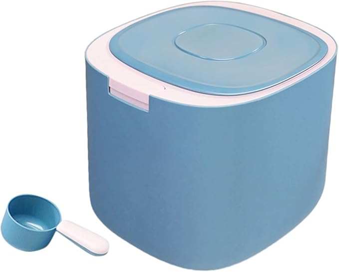Airtight Pet Food Storage Container Moisture Grain Holder for Dog Cat Food Easy Capacity for Home Travel