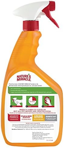 Nature's Miracle Oxy Set-In Stain Destroyer, Dog Odor Control, 32 oz