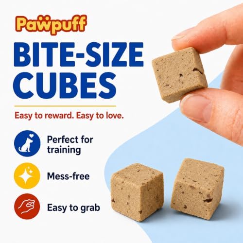 Freeze‑Dried Beef Liver Granules, Single Ingredient Pet Treats for Dogs & Cats, 2.1 oz, Training Reward & Food Topper