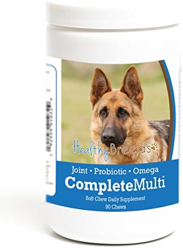 Healthy Breeds German Shepherd All in One Multivitamin Soft Chew 90 Count