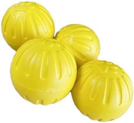 Dog Balls, 4Pack, 9cm/3.54inch | Aggressive Chewers, Durable Dog Toys, EVA Foam, Float in Water, Medium Large Dogs