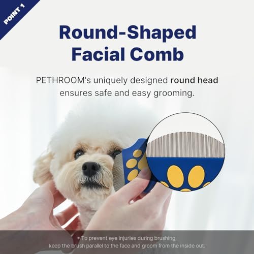 PETHROOM Grooming Essentials Bundle - Eye Comb & Nail Clipper
