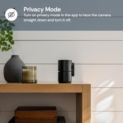 Luna 2K Indoor Camera for Home Security, Dual-Band WiFi 360° Pan-Tilt