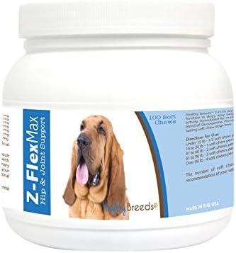 Healthy Breeds Bloodhound Z-Flex Max Hip & Joint Soft Chews 100 Count, One Size