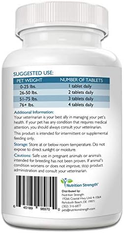 Iron for Dogs with Anemia to Support Blood Health, Blood Cell Formation & Oxygen Supply, Iron Supplement for Anemic Dogs + Vitamin C, Folate, Vitamin B12, 120 Chewable Tablets