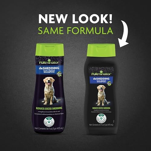 FURminator Ultra Premium deShedding Shampoo for Dogs Helps Reduce Excess Shedding, 16 oz
