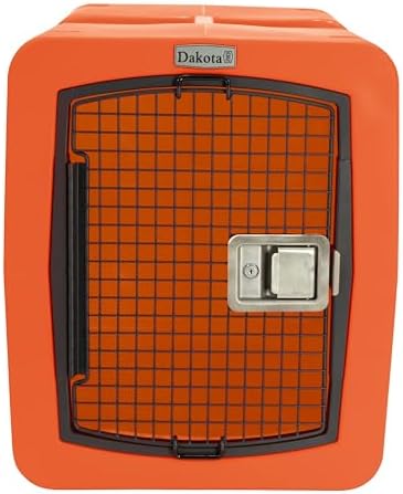 dakota283 Medium Kennel -Frame Door- Orange