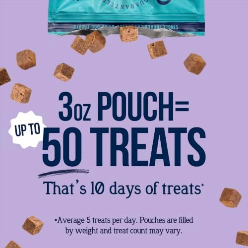 Stewart Freeze Dried Dog Treats, 100% Venison Liver, 3 oz Pouch