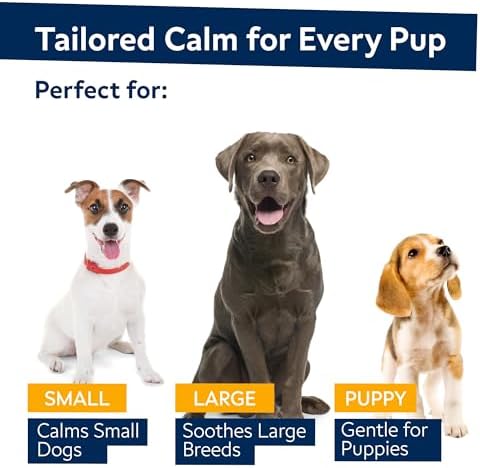 STRELLALAB Hemp Calming Chews for Dogs, Melatonin