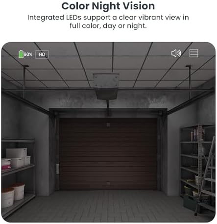 Feit Electric Smart Security Camera Bulb, 2K QHD Resolution, 2-Way Audio, Human Tracking, 350° Pan, Night Vision, Motion Alerts, E26 Base, Alexa/Google Assistant Compatible, CAM/PAN/WIFI/E26/2K