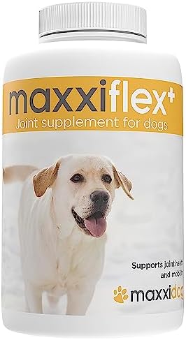 maxxipaws maxxiflex+ Dog Hip & Joint Support, Glucosamine & Collagen 120ct