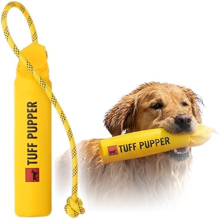 Tuff Pupper Floating Dog Bumper Toy