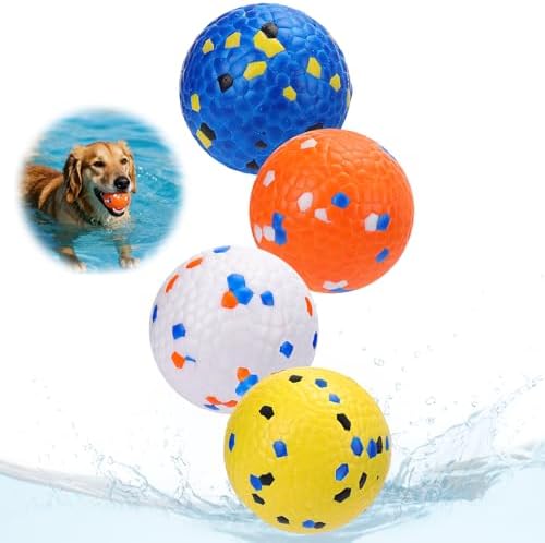 Mity rain Floating Dog Toys, ETPU, 4-Pack